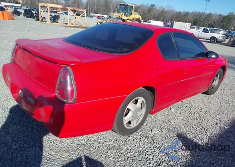 2001 Chevrolet Monte Carlo Ss из США, поврежденный, VIN 2G1WX15K419209845